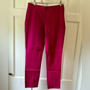 Women’s High Rise Fuchsia Pink Skinny Ankle Pants A New Day size 6